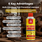🎉Only Today Buy 2 Get 2 Free🎁✔Anti-Rust Lubricant Spray & Rust Remover