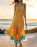 Summer original seaside resort dress dc4a