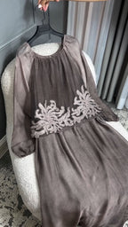 Women's Floral Print Casual Long-Sleeved Dress