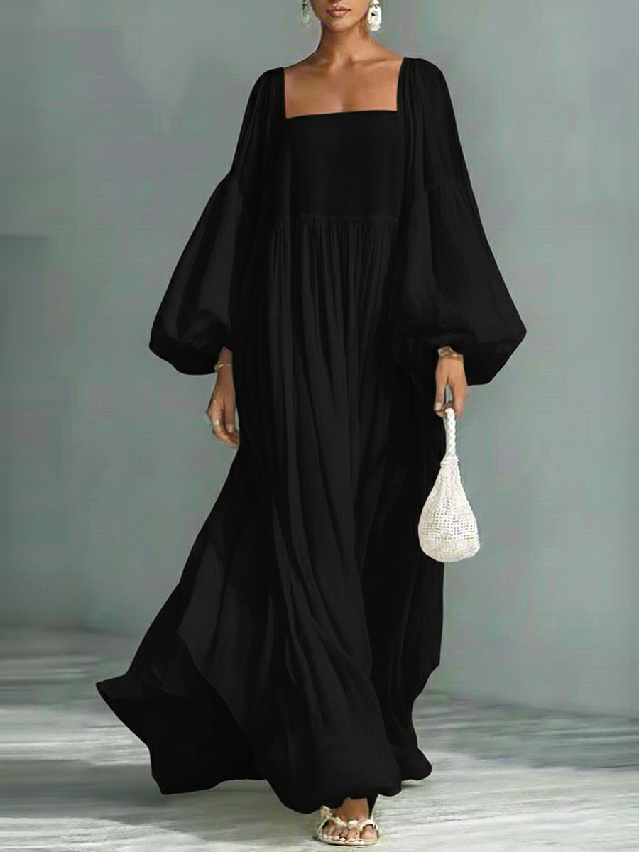 Loose Cozy And Flowy Maxi Dress