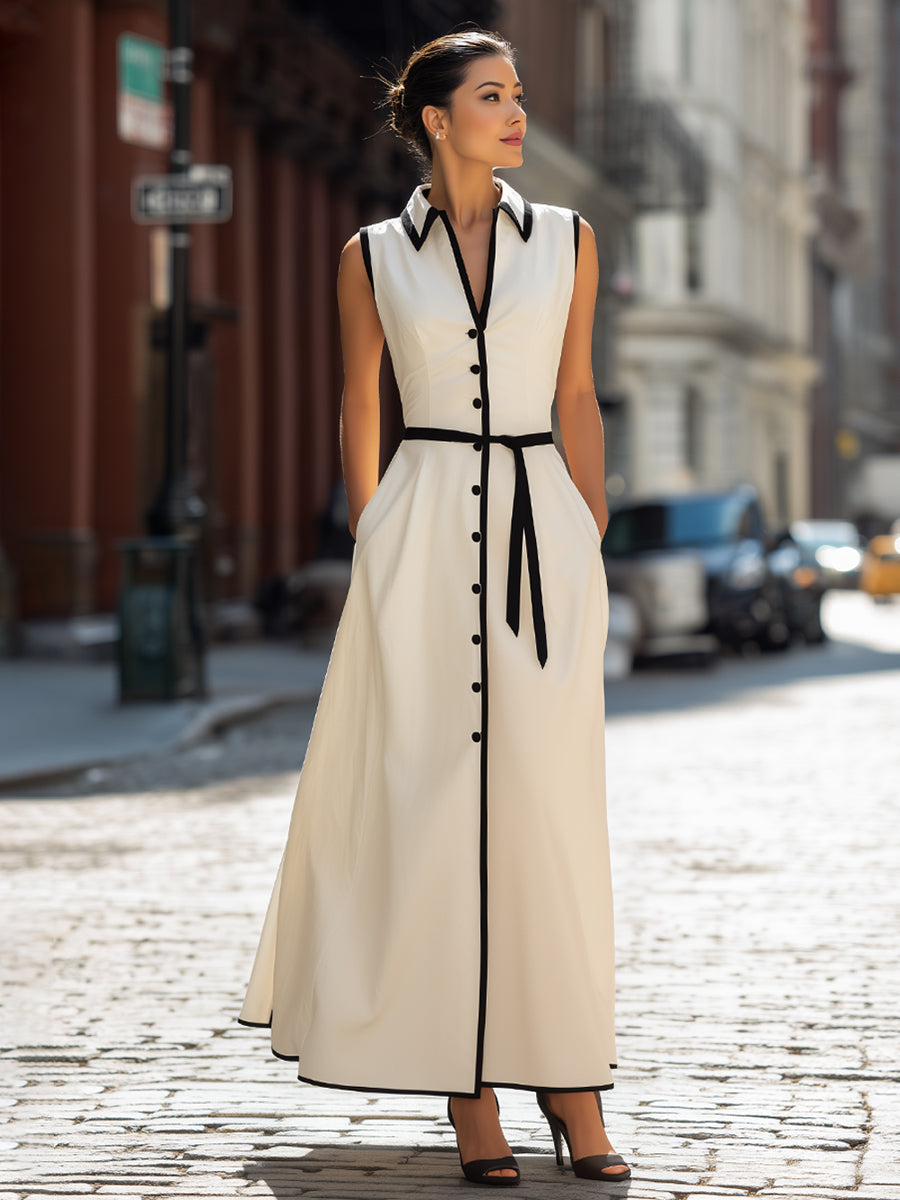 Structured Button-Front Peplum Top With Sculpted Waist