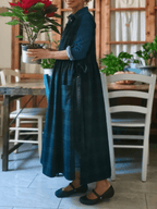 Green and Blue Tartan Apron