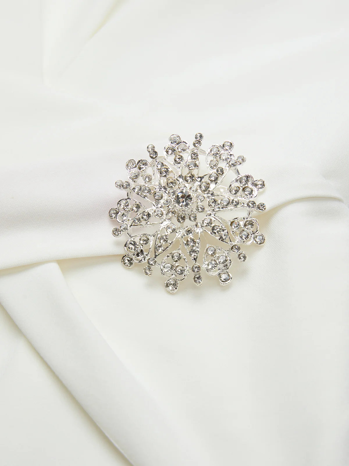 Women White Rhinestone V Neck Cap Sleeve Dressy Jumpsuit
